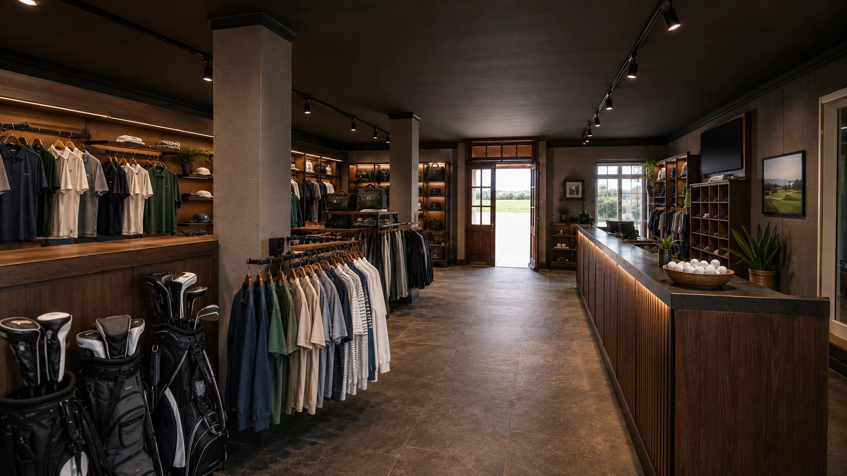The Fairway Pro Shop Transformation: after