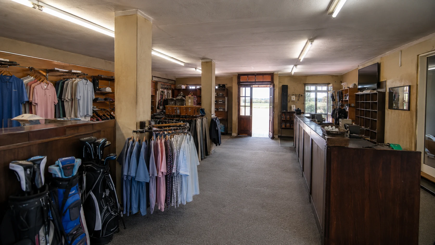 The Fairway Pro Shop Transformation: before